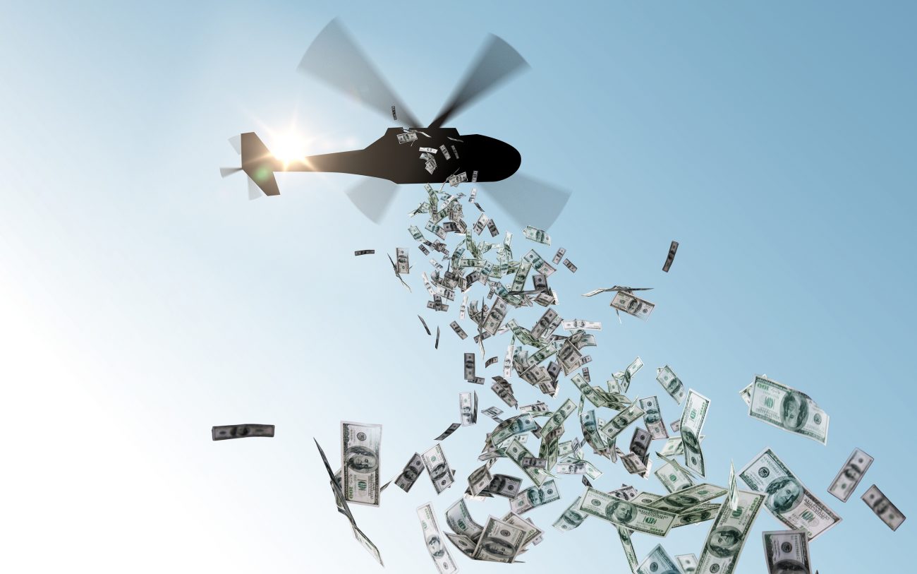 Helicopter Money india