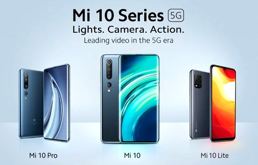 Xiaomi Mi 10 5G Smartphones