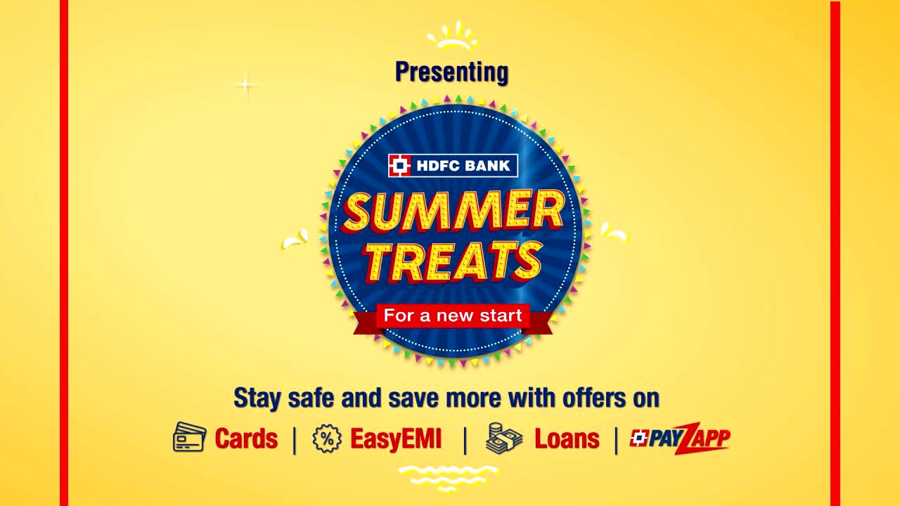 HDFC Summer Treats Scheme