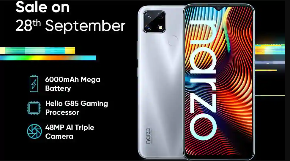 Realme Narzo 20 Flipkart Realme Price Features