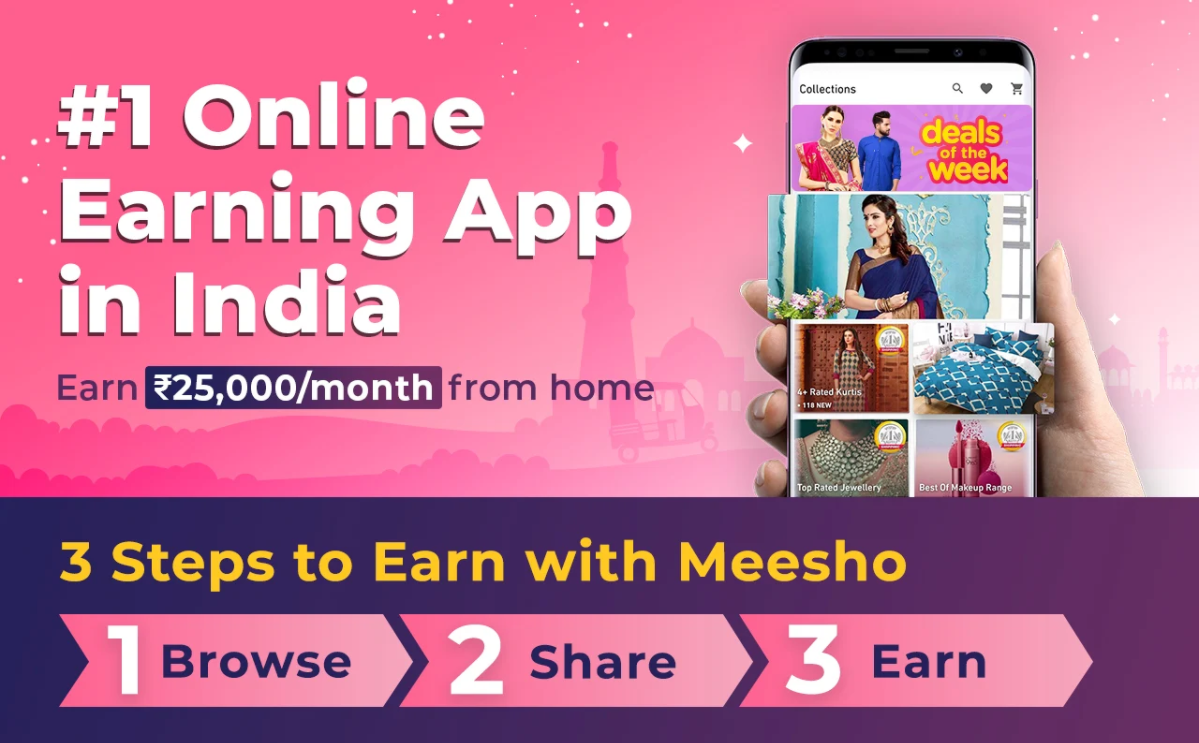 Meesho App Se Paise Kaise Kamaye Earn Money Online