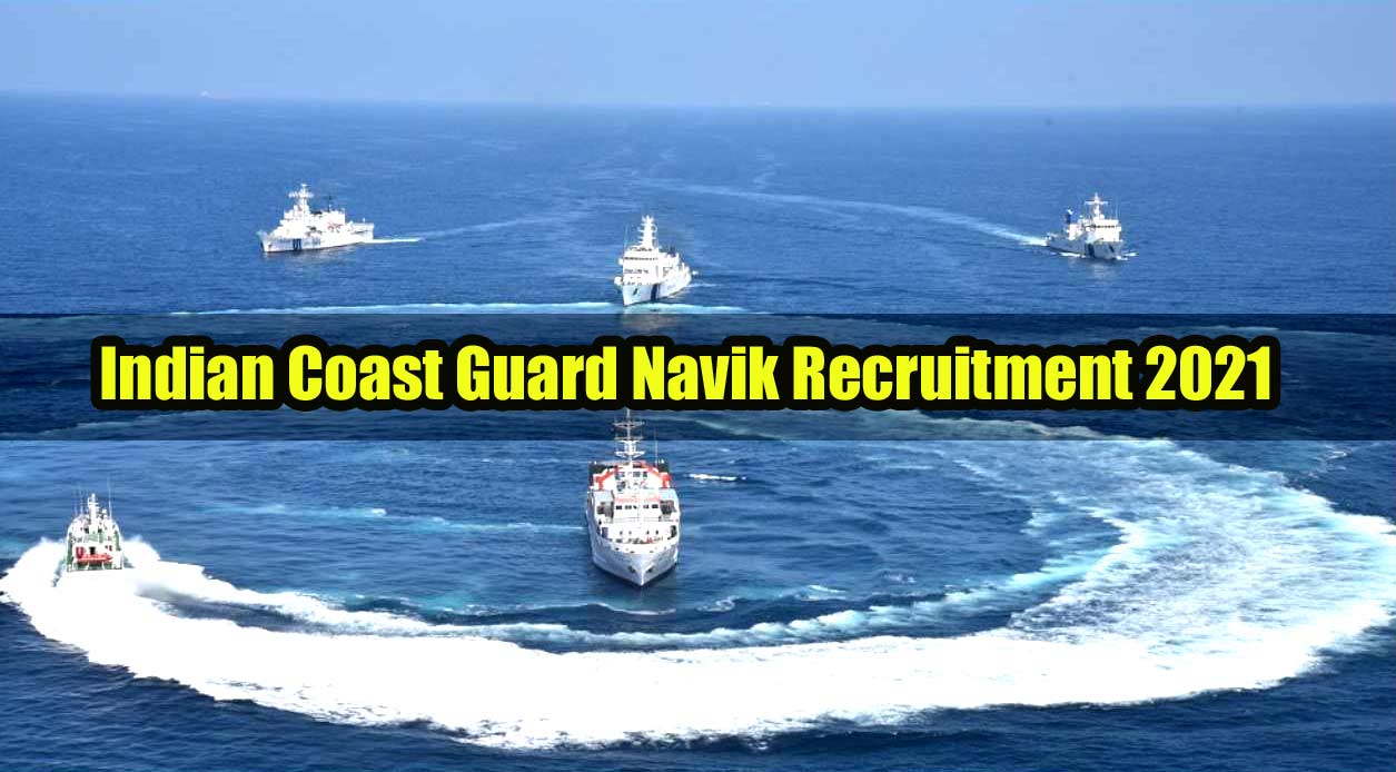 Indian Coast Guard Navik Recruitment 2021 Vacancy 358