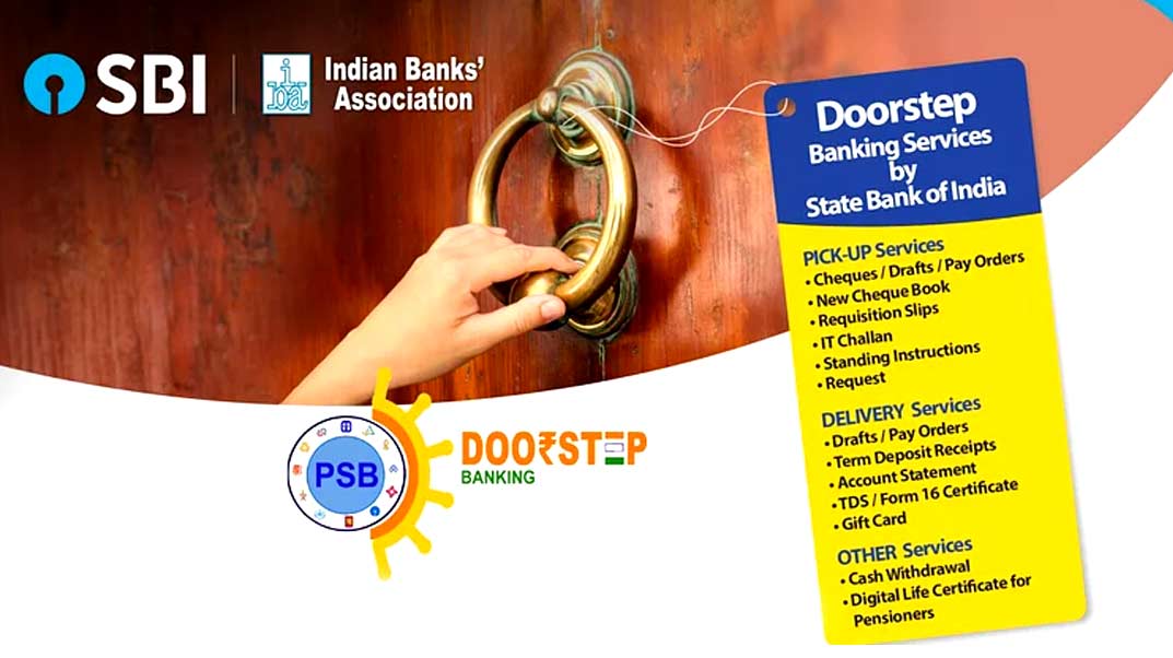 SBI Doorstep Banking Service in Hindi