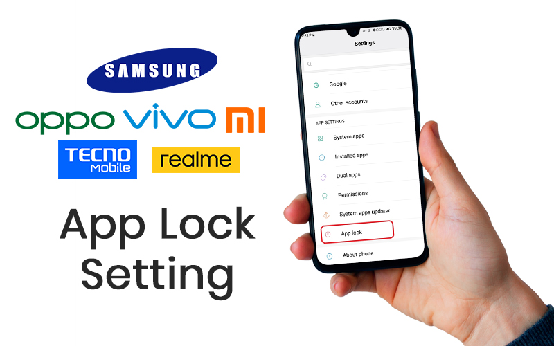 android app lock setting