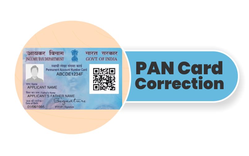 pan card correction